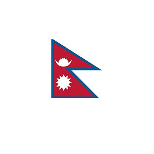 Stormflag Nepal Flagge 90x150cm Flagge Nepal 3x5ft Polyester 90g mit Ösen mit Doppelnadel genäht. von stormflag