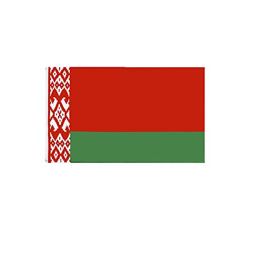 Stormflag Flagge/Fahne Belarus Weißrussland 90x150cm Weißrussland Flagge 3x5ft Polyester 90g mit Ösen mit Doppelnadel genäht. von stormflag