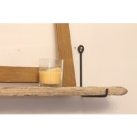 1 Halterung Regalwinkel Für Holz Regal Altholz 12cm von strandholzshop