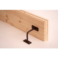 1 Regalwinkel Winkeleisen Für Holz Regal Altholz Treibholz Ab 8x8cm von strandholzshop