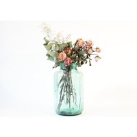 Glasvase Blumenvase Grün 5 L Glasvase Blumenvase Grün 5 L von strandholzshop