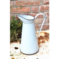 Vintage Wasserkanne Nr7 Krug Emaille Vintage Wasserkanne Nr7 Krug Emaille von strandholzshop