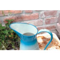 Vintage Wasserkanne Nr9 Krug Emaille Vintage Wasserkanne Nr9 Krug Emaille von strandholzshop