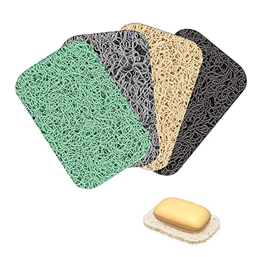 Seifenschale Seifenheber Seifenhalter Seifenschoner Seifenkissen Luffa Schwamm Soap Saver Bio Seifenkissen Seifenschoner Dusche Seifenheber für Dusche Bad Küche Arbeitsplatte Verlängert Soap Life von streeHerjjkeA1