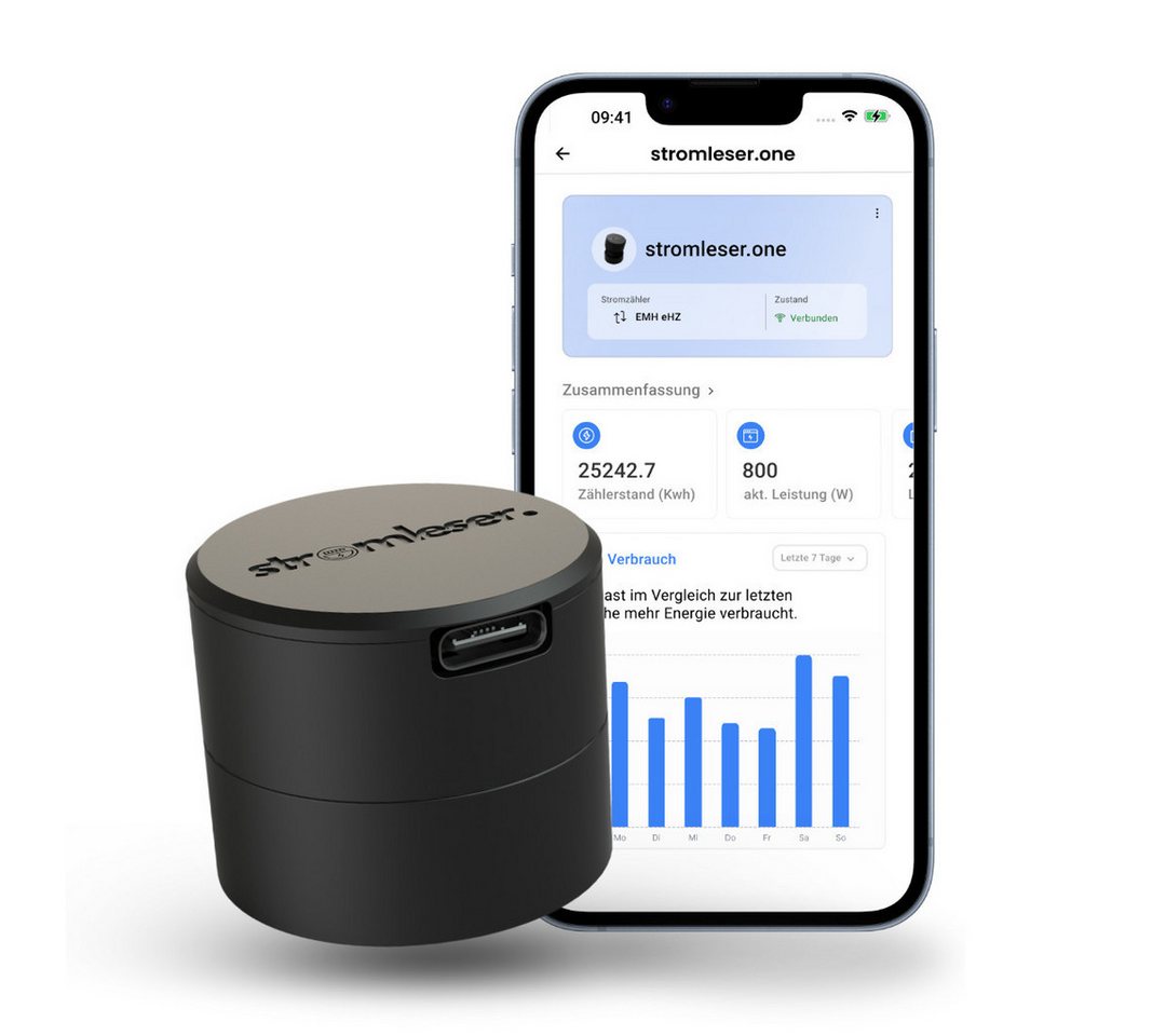 stromleser stromleser one IR-Lesekopf, WLAN Stromzähler auslesen mit App Smart-Home-Zubehör stromleser stromleser one IR-Lesekopf, WLAN Stromzähler auslesen mit App Smart-Home-Zubehör von stromleser