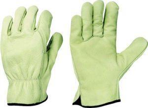 Fahrerhandschuh Driver, Rindnappa, Größe 10, grün/beige von stronghand