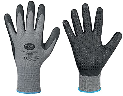 Handschuhe mit Noppen im 12er Pack - Größe 8 / M Handschuhe mit Noppen im 12er Pack - Größe 8 / M von Strong Hand