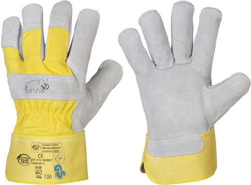 MAMMUT Rind-Kernspaltleder-Handschuhe - Gr. 12 von Buosha