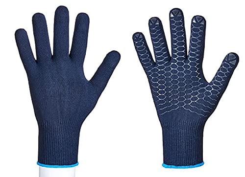 STRONGHAND LOGSTAR Handschuhe Feinstrick - blau (12, 11) von stronghand
