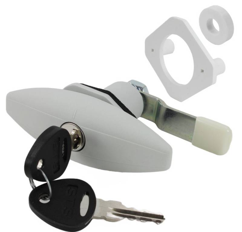 sts Aufschraubschloss STS Push Lock Klappenschloss Ellipse groß Wohnmobil Caravan Boot von sts