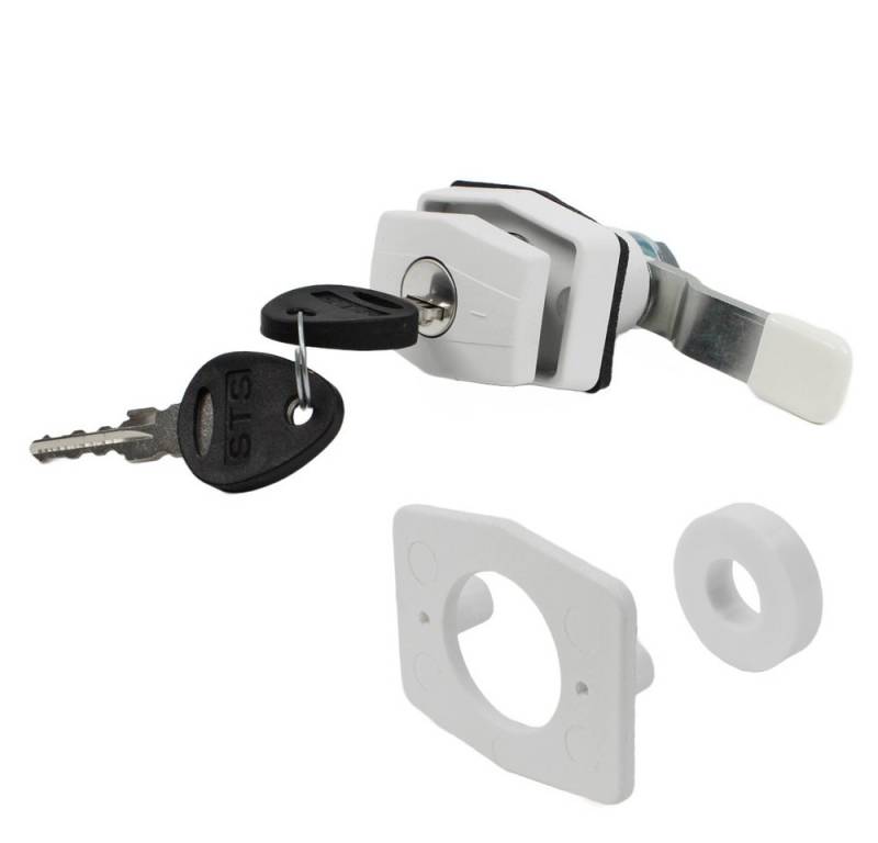 sts Aufschraubschloss STS Push Lock Klappenschloss Hexagon Serviceklappe Wohnmobil Caravan von sts