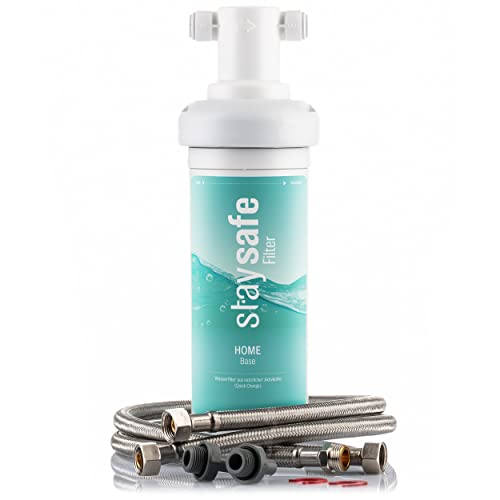 staysafe BASE Wasserfilter Untertisch I optimale Schadstoffentfernung I kein zusätzl. Wasserhahn nötig I Aktivkohle Wasserfilter Set I schneller Einbau unter der Spüle I Wasserfilter Wasserhahn staysafe BASE Wasserfilter Untertisch I optimale Schadstoffentfernung I kein zusätzl. Wasserhahn nötig I Aktivkohle Wasserfilter Set I schneller Einbau unter der Spüle I Wasserfilter Wasserhahn von stsafe
