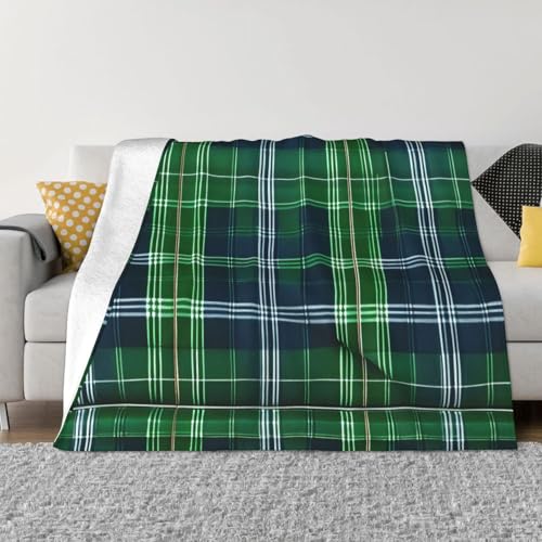 Ultraweiche, gemütliche Micro-Fleece-Überwurfdecke, schottisches Schottenkaro, für alle Jahreszeiten, warm, für Bettwäsche, Sofa, Reisen Ultraweiche, gemütliche Micro-Fleece-Überwurfdecke, schottisches Schottenkaro, für alle Jahreszeiten, warm, für Bettwäsche, Sofa, Reisen von sttung