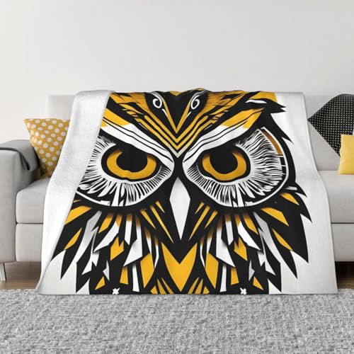 sttung Kuscheldecke mit süßem Eulen-Grafikdruck, ultraweich, gemütlich, Mikro-Fleece, für alle Jahreszeiten, warm, für Bettwäsche, Sofa, Reisen sttung Kuscheldecke mit süßem Eulen-Grafikdruck, ultraweich, gemütlich, Mikro-Fleece, für alle Jahreszeiten, warm, für Bettwäsche, Sofa, Reisen von sttung