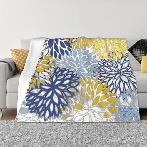 sttung Ultraweiche, gemütliche Micro-Fleece-Überwurfdecke mit farbigem Blumendruck, für alle Jahreszeiten, warm, für Bettwäsche, Sofa, Reisen sttung Ultraweiche, gemütliche Micro-Fleece-Überwurfdecke mit farbigem Blumendruck, für alle Jahreszeiten, warm, für Bettwäsche, Sofa, Reisen von sttung
