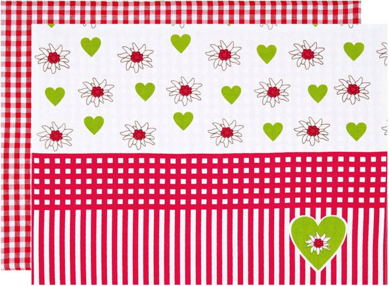 stuco Platzset Dirndl, (Set, 4-St) von stuco