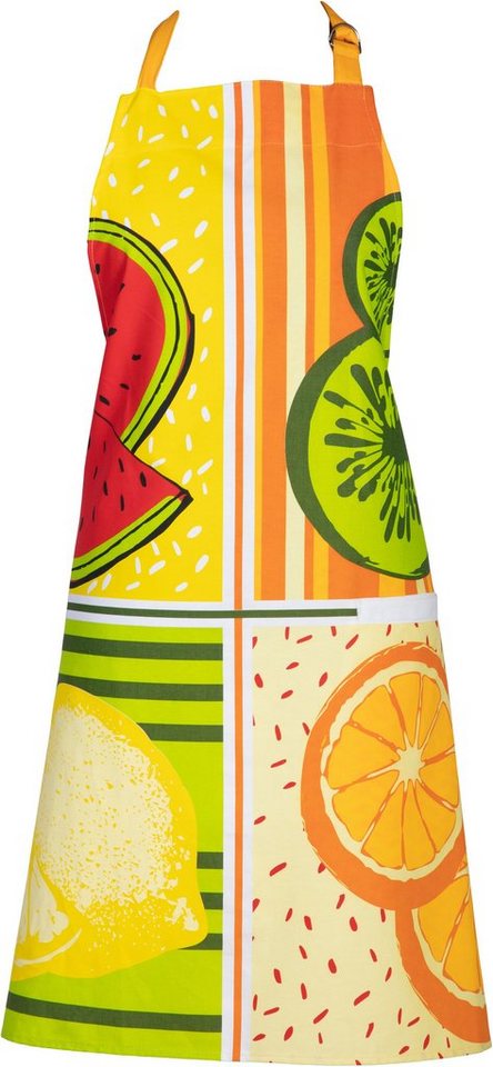 stuco Kochschürze Summer Fruits, (1-tlg) von stuco