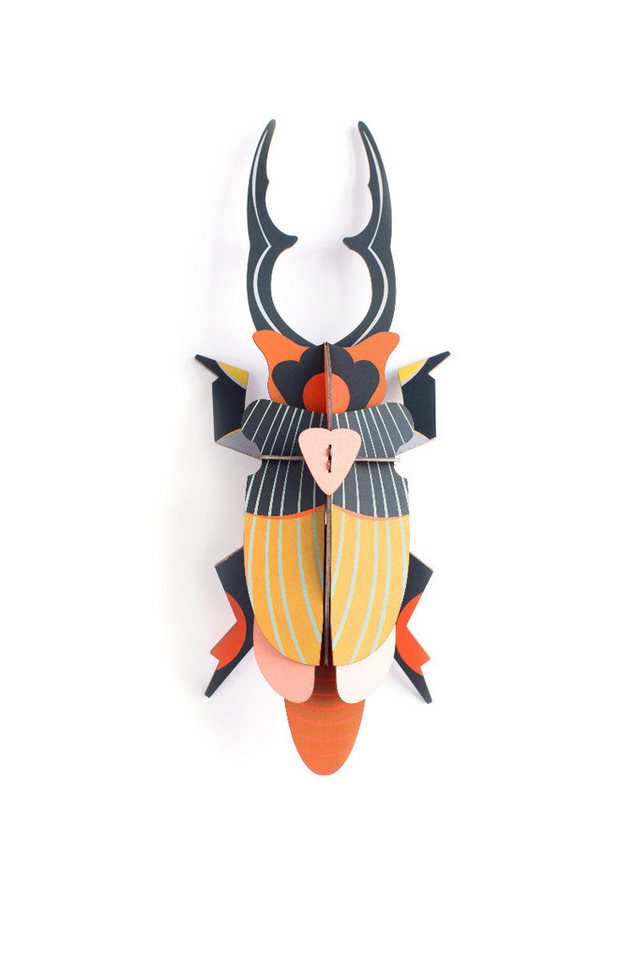 studio ROOF Wanddekoobjekt Giant Stag Beetle von studio ROOF