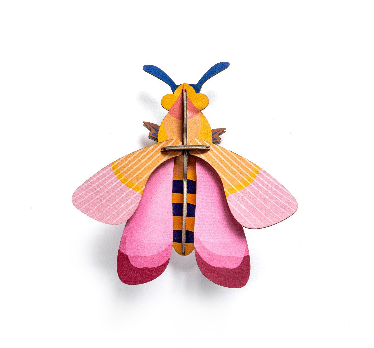 studio ROOF Wanddekoobjekt Pink Bee studio ROOF Wanddekoobjekt Pink Bee von studio ROOF
