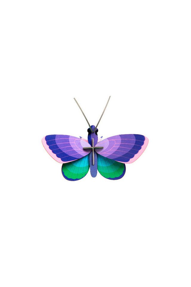 studio ROOF Wanddekoobjekt Wanddeko 3D Schmetterling Bläuling studio ROOF Wanddekoobjekt Wanddeko 3D Schmetterling Bläuling von studio ROOF