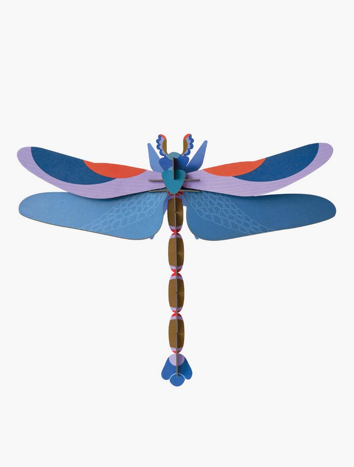 studio ROOF Wanddekoobjekt Wanddekoration blue dragonfly 3D studio ROOF Wanddekoobjekt Wanddekoration blue dragonfly 3D von studio ROOF