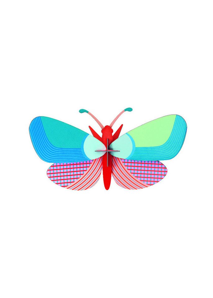 studio ROOF Wanddekoobjekt 3D Wanddeko lilly butterfly studio ROOF Wanddekoobjekt 3D Wanddeko lilly butterfly von studio ROOF