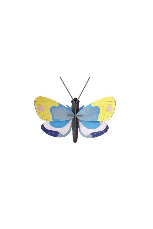 studio ROOF Wanddekoobjekt Wandobjekt 3D yellow monarch butterfly studio ROOF Wanddekoobjekt Wandobjekt 3D yellow monarch butterfly von studio ROOF