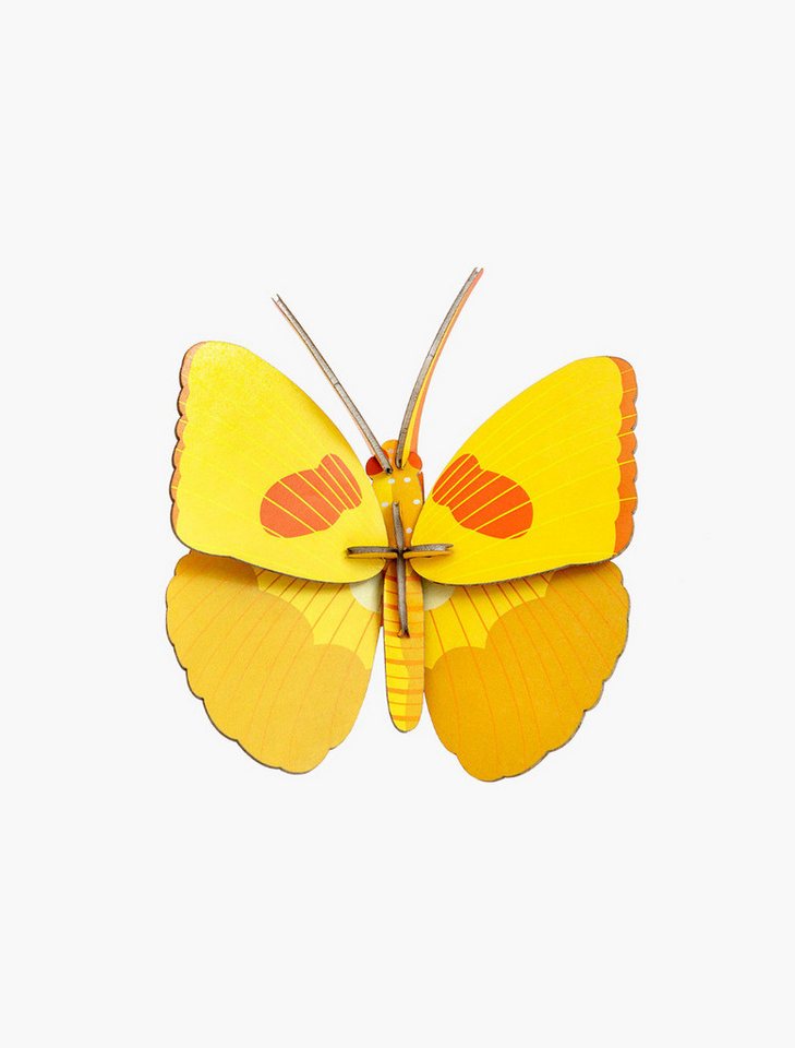 studio ROOF Wanddekoobjekt Yellow Butterfly studio ROOF Wanddekoobjekt Yellow Butterfly von studio ROOF
