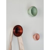 Garderobenhaken Glas-Optik/Keramik-Optik | Set 3 Oder 5 - Gemischt von studioPLATT