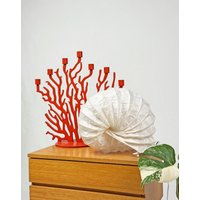 Rare Vintage Ikea Paper Table Lamp With Shell Like Form - Enklav- 1990S Rare Vintage Ikea Paper Table Lamp With Shell Like Form - Enklav- 1990S von studioWestend