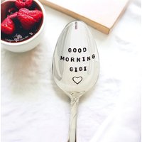 Guten Morgen Gigi, Geschenk Für Gigis Kaffeelöffel, Teelöffel von studiobytheshore