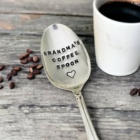 Omas Kaffeelöffel, Geschenk Für Oma, Teelöffel von studiobytheshore
