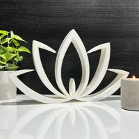 Lotus Deko Yoga Skulptur Geschenk Meditation Figur Balance Weihnachten Yin Yang Om Spiritualität Feng Shui Wellness Buddha Wohnaccessoire Lotus Deko Yoga Skulptur Geschenk Meditation Figur Balance Weihnachten Yin Yang Om Spiritualität Feng Shui Wellness Buddha Wohnaccessoire von studiouniqo