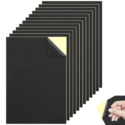 12 Stück Moosgummi Selbstklebend 1mm Schwarz EVA Schaumstoff Antirutschmatte Polster Selbstklebend Gummimatte 300x210x1mm Schaumgummi Matte Schaumstoffplatte Selbstklebender für Möbel Bastelarbeiten 12 Stück Moosgummi Selbstklebend 1mm Schwarz EVA Schaumstoff Antirutschmatte Polster Selbstklebend Gummimatte 300x210x1mm Schaumgummi Matte Schaumstoffplatte Selbstklebender für Möbel Bastelarbeiten von sturiz