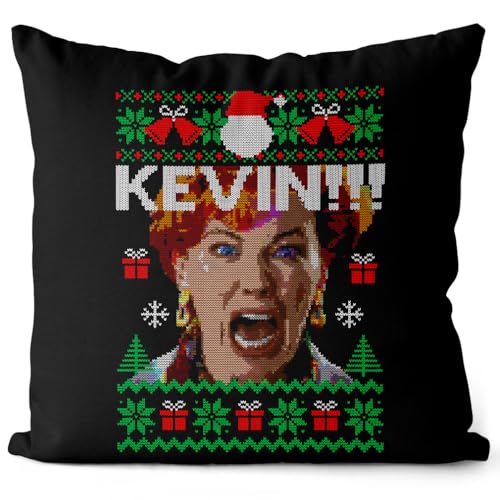 style3 Allein zu Haus Kissen Kevin Xmas Weihnachten Weihnachtspullover Pulli Ugly Sweater Strick von style3