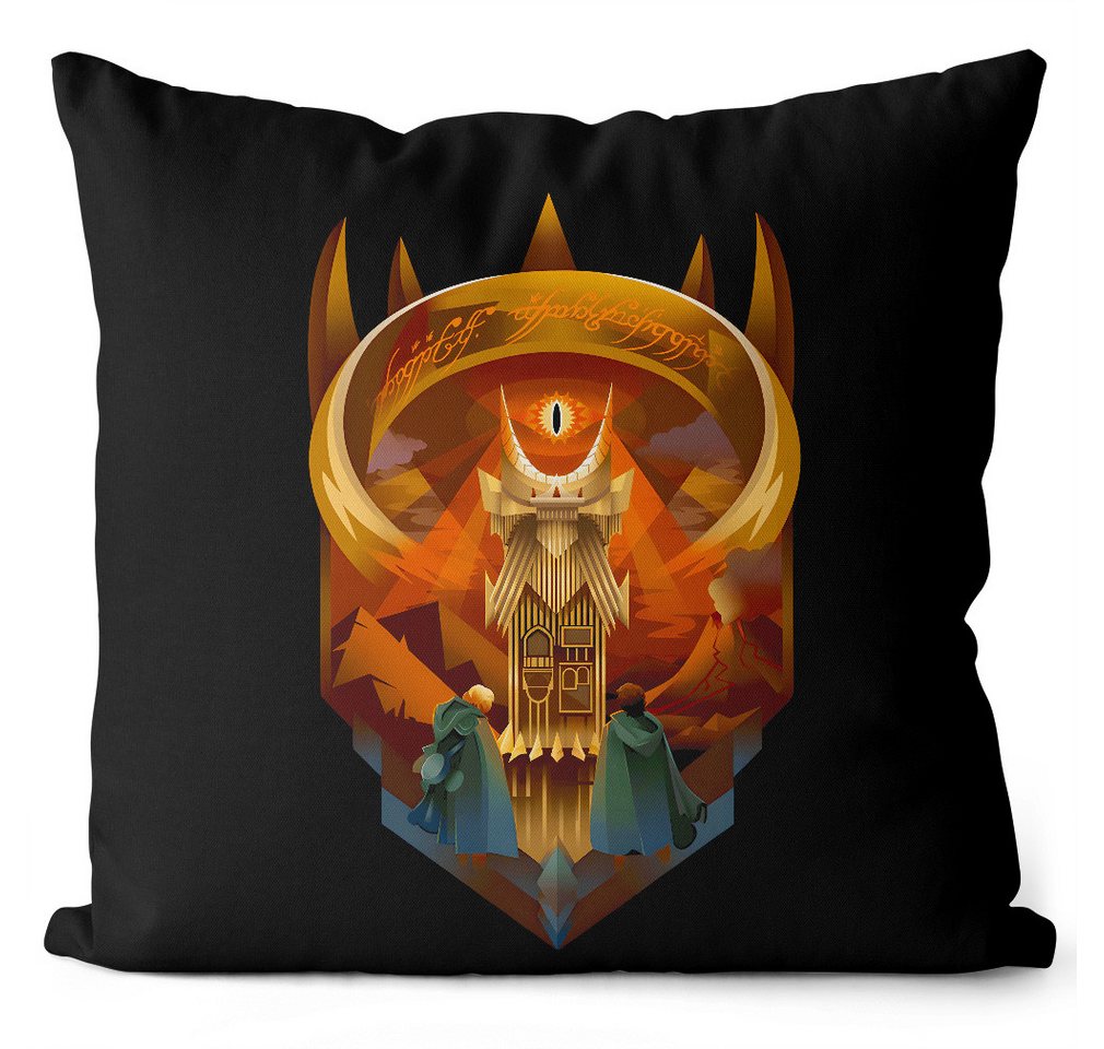 style3 Dekokissen, herr hobbit der mittel-erde ringe lord gollum of the rings von style3