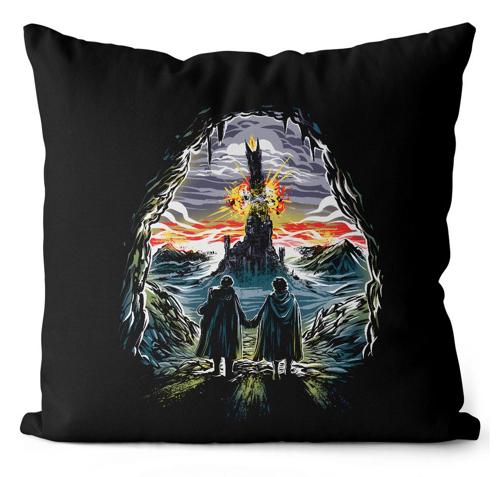 style3 Dekokissen, herr hobbit der mittel-erde ringe lord gollum of the rings von style3