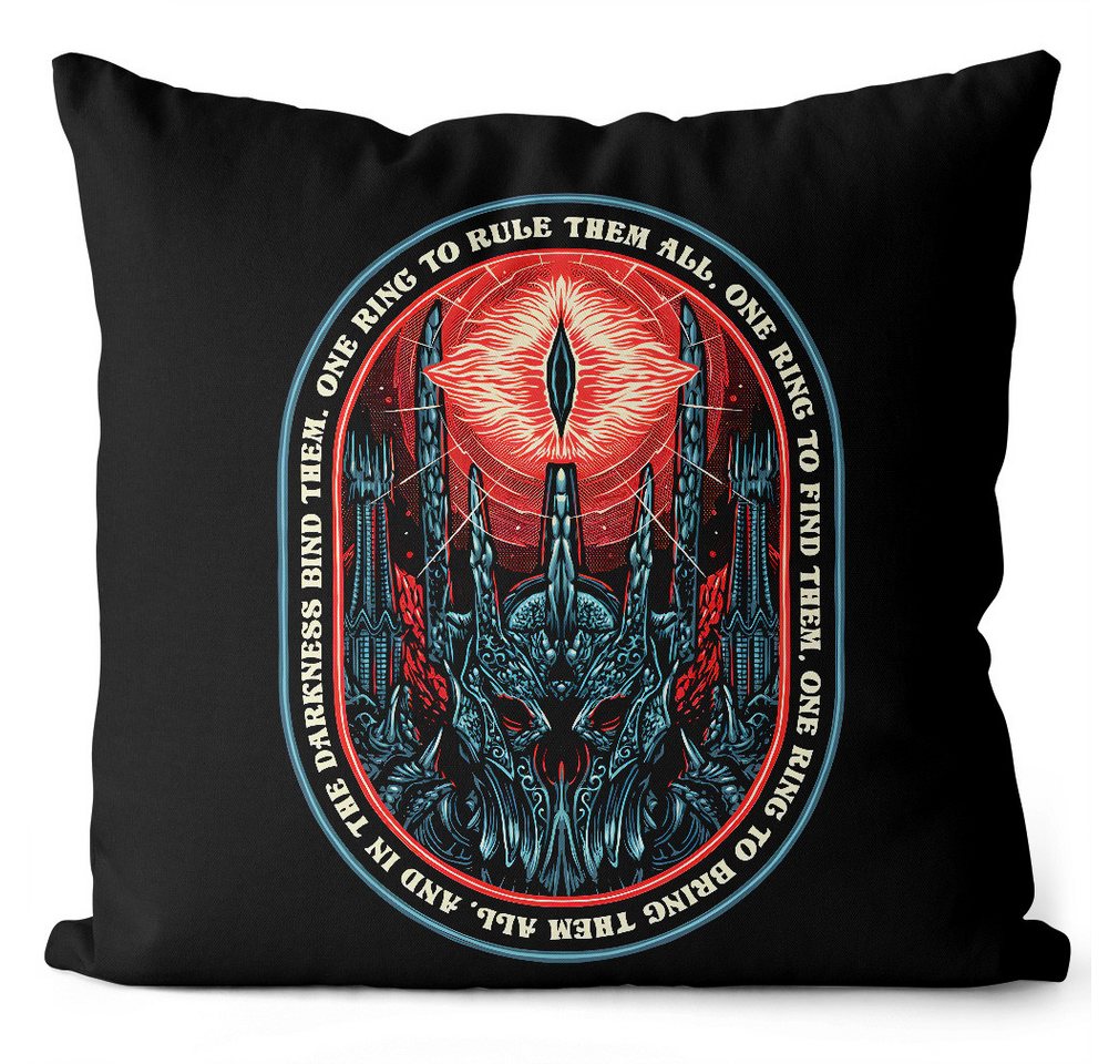 style3 Dekokissen, herr hobbit der mittel-erde ringe lord gollum of the rings von style3