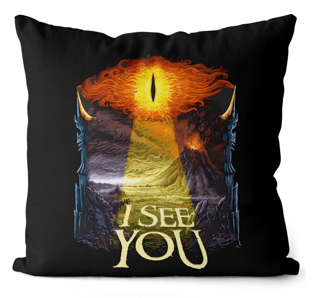 style3 Dekokissen, herr hobbit der mittel-erde ringe lord gollum of the rings von style3