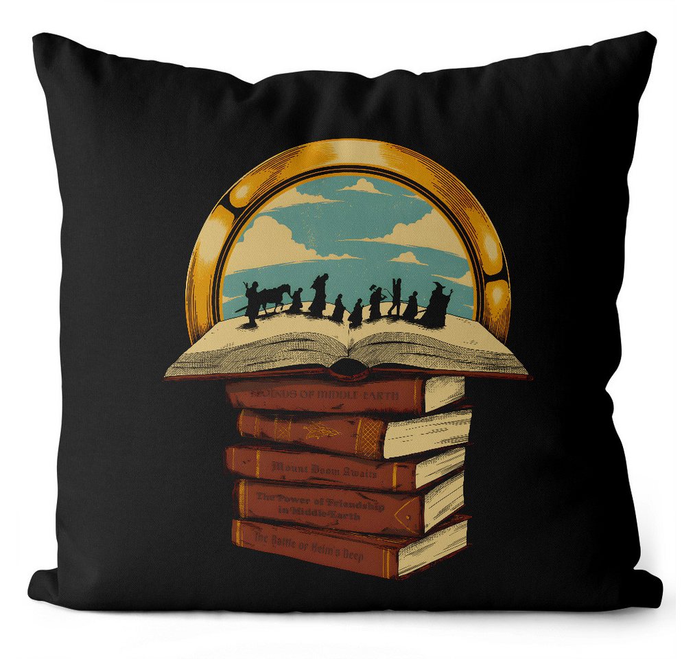 style3 Dekokissen, herr hobbit der mittel-erde ringe lord gollum of the rings von style3