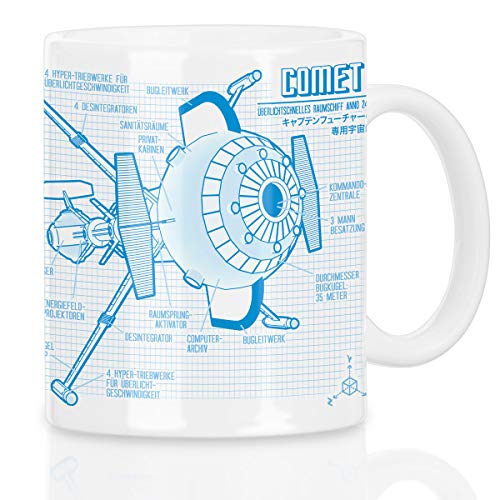 style3 Future Comet Motivtasse captain von style3