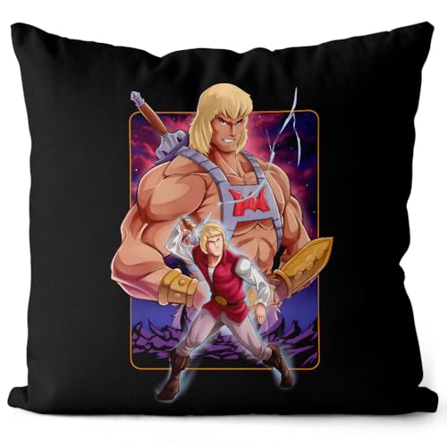 style3 Prince of Eternia Kissen mit Füllung 40cm Baumwolle he Master Universe Man Anime von style3