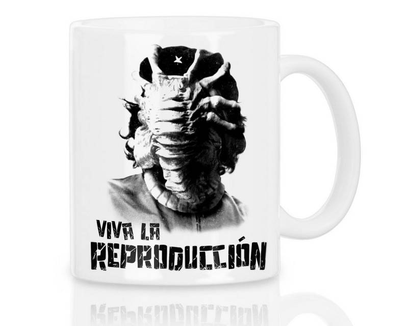 style3 Tasse, Keramik, Alien Cuba Liberta Kaffeebecher Tasse xenomorph alien che guevara kuba von style3