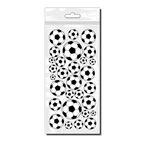 style4Bike Fahrradaufkleber Fussball Set Sticker de | S4B0303 von style4Bike