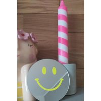 Spiegel Rund Acryl Mit Smiley, Peace Oder Spruch Wanddekoration von styleandsmileDE