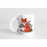 Keramiktasse - Fuchs Herbst von stypsstudio