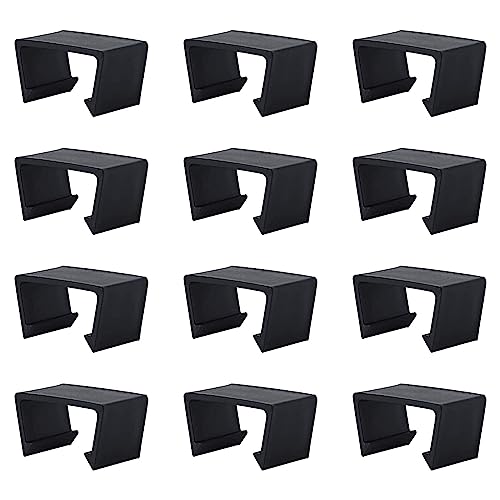 suaywo 12 Pieces Rattan Möbel Verbinder Sofa Clip Halteklammern Möbel Gartenmöbel Verbinder Clips Polyrattan Möbel Clips for Patio Furniture Outdoor Couch Black Connection Clips suaywo 12 Pieces Rattan Möbel Verbinder Sofa Clip Halteklammern Möbel Gartenmöbel Verbinder Clips Polyrattan Möbel Clips for Patio Furniture Outdoor Couch Black Connection Clips von suaywo
