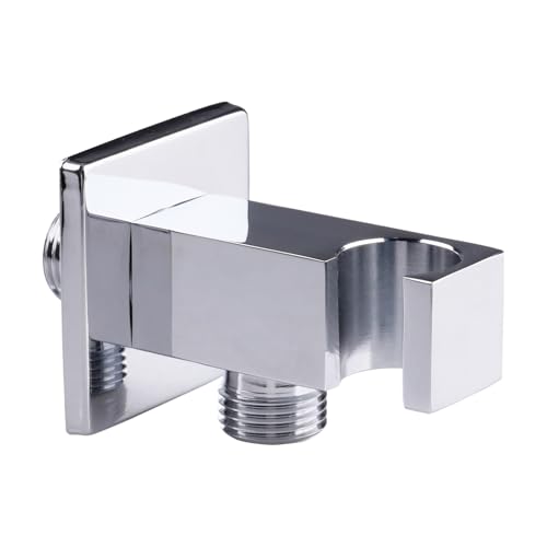 suaywo Wandanschlussbogen mit Brausehalter Halterung Wandhalter für Handbrause Brauseanschlussbogen mit Halter 1/2 Zoll Universal Brauseanschlussbogen Handbrausehalter suaywo Wandanschlussbogen mit Brausehalter Halterung Wandhalter für Handbrause Brauseanschlussbogen mit Halter 1/2 Zoll Universal Brauseanschlussbogen Handbrausehalter von suaywo