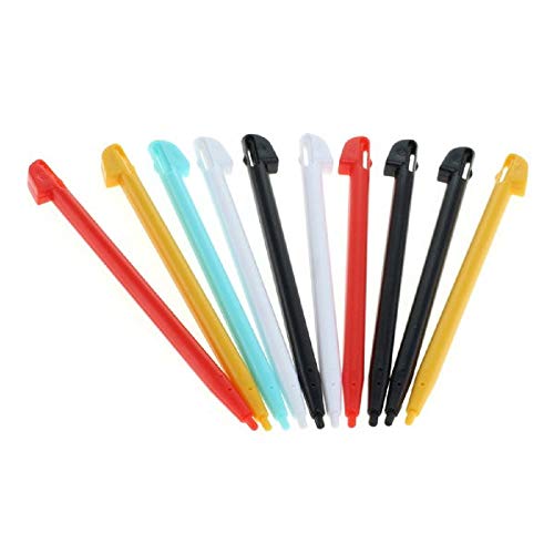 10x Set subtel® Touchpen: Kapazitiver Ersatzstift für Nintendo Wii U Gamepad Stift Halterung + Bildschirm, Touch Display Eingabestift, Stylus Pen für Touchscreen - Touchstift Bedienstift von subtel