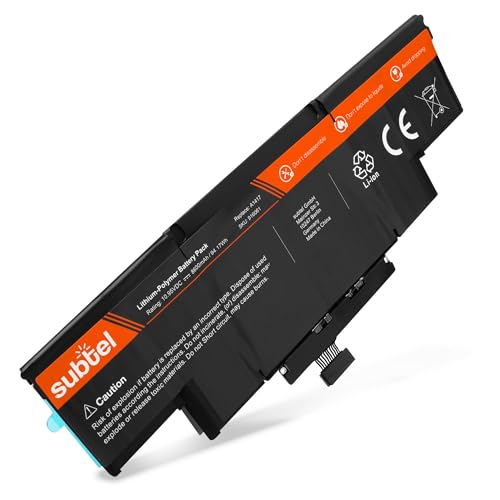 subtel Akku kompatibel mit Apple MacBook Pro 15 Retina - A1398 - Mid 2012 - Early 2013, A1417 10.95V 8600mAh von subtel